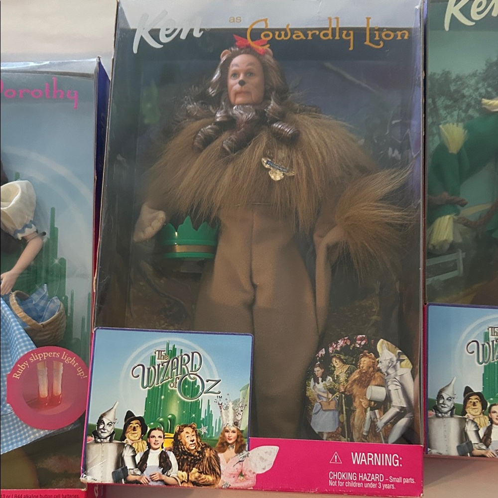 Barbie Ken Wizard of Oz Cowardly Lion Doll